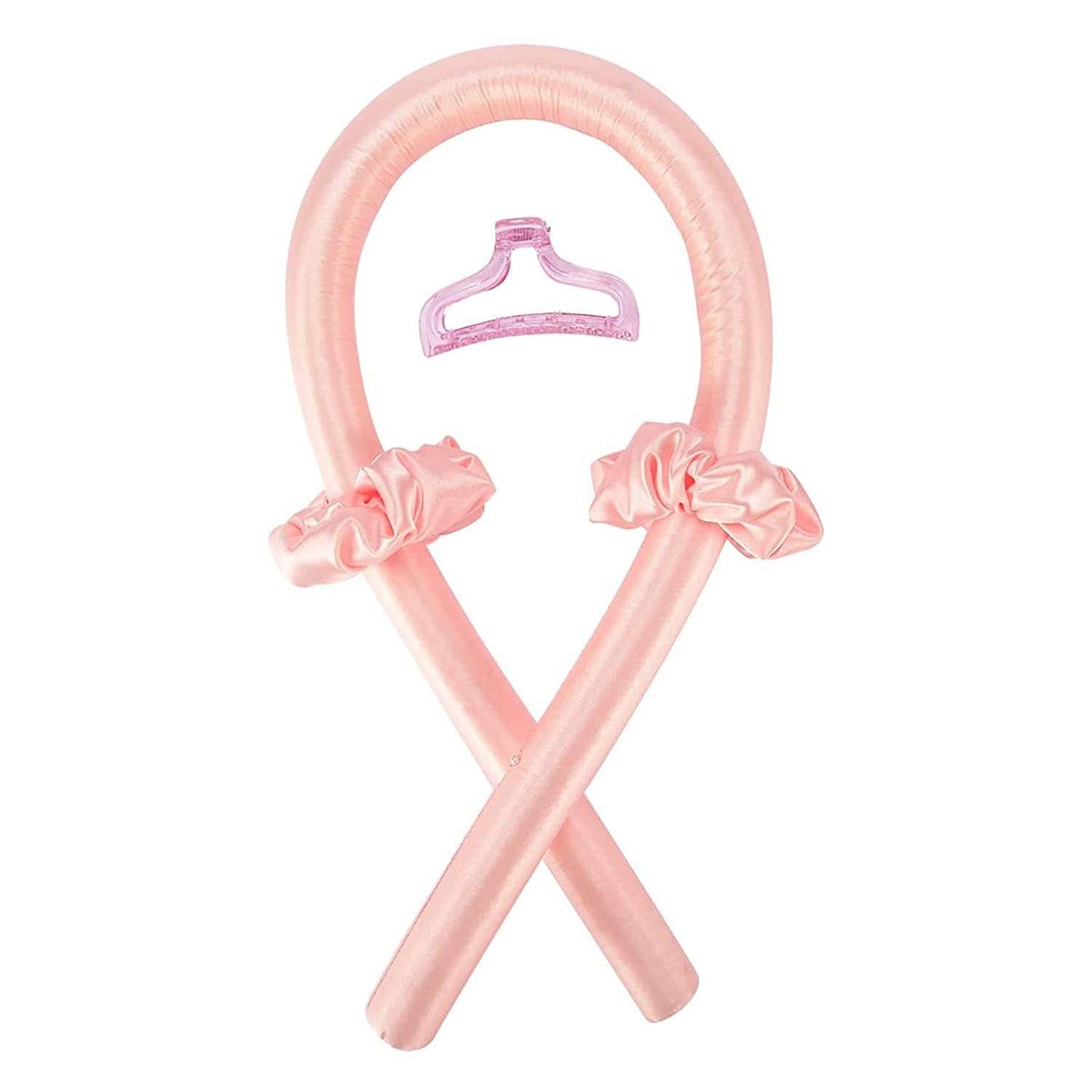 Silk Ribbon Wave Rod: Effortless Overnight Curls with Heatless Curling Set - Flora finesses beauty