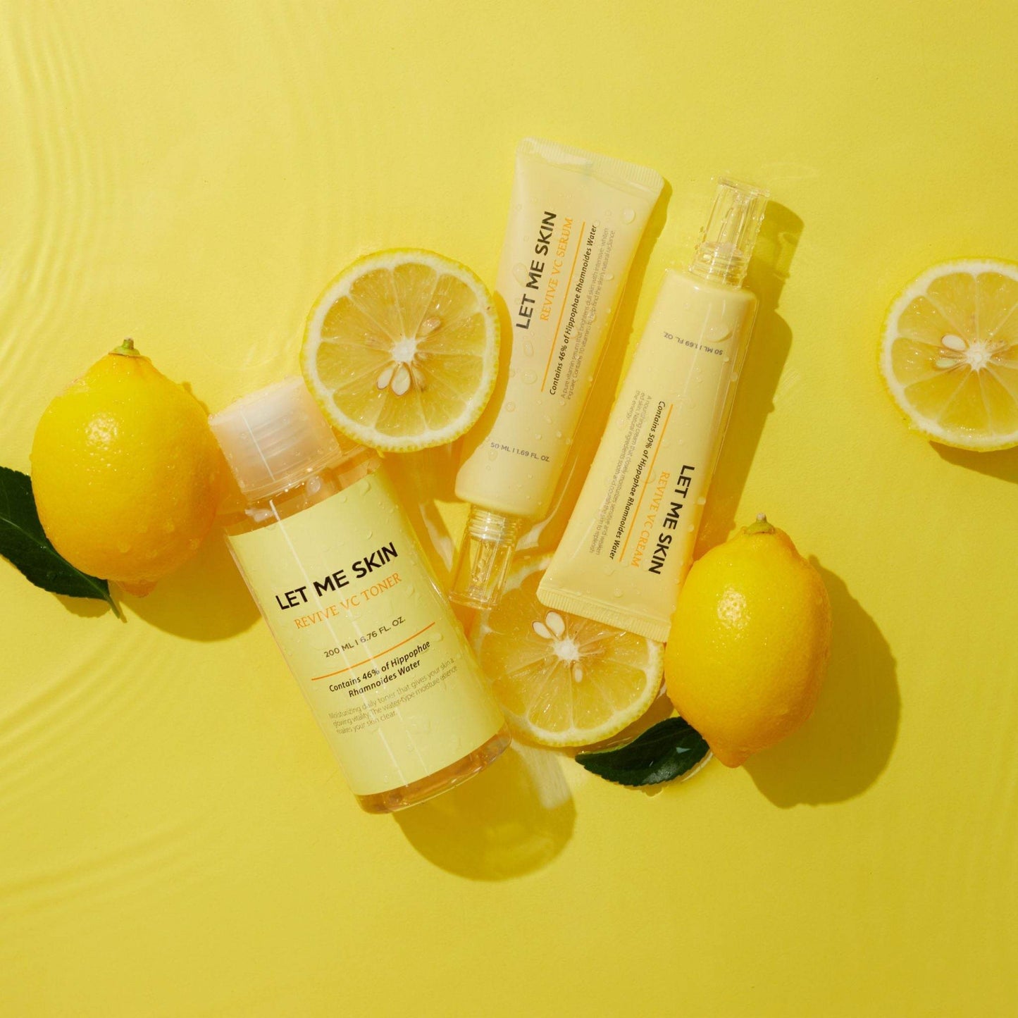 K-Beauty LET ME SKIN Revive VC Serum 50ml - Flora finesses beauty