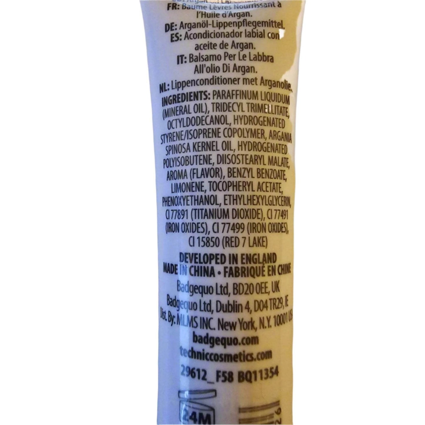 Technic Argan Oil Lip Conditioner 15ml - Flora finesses beauty