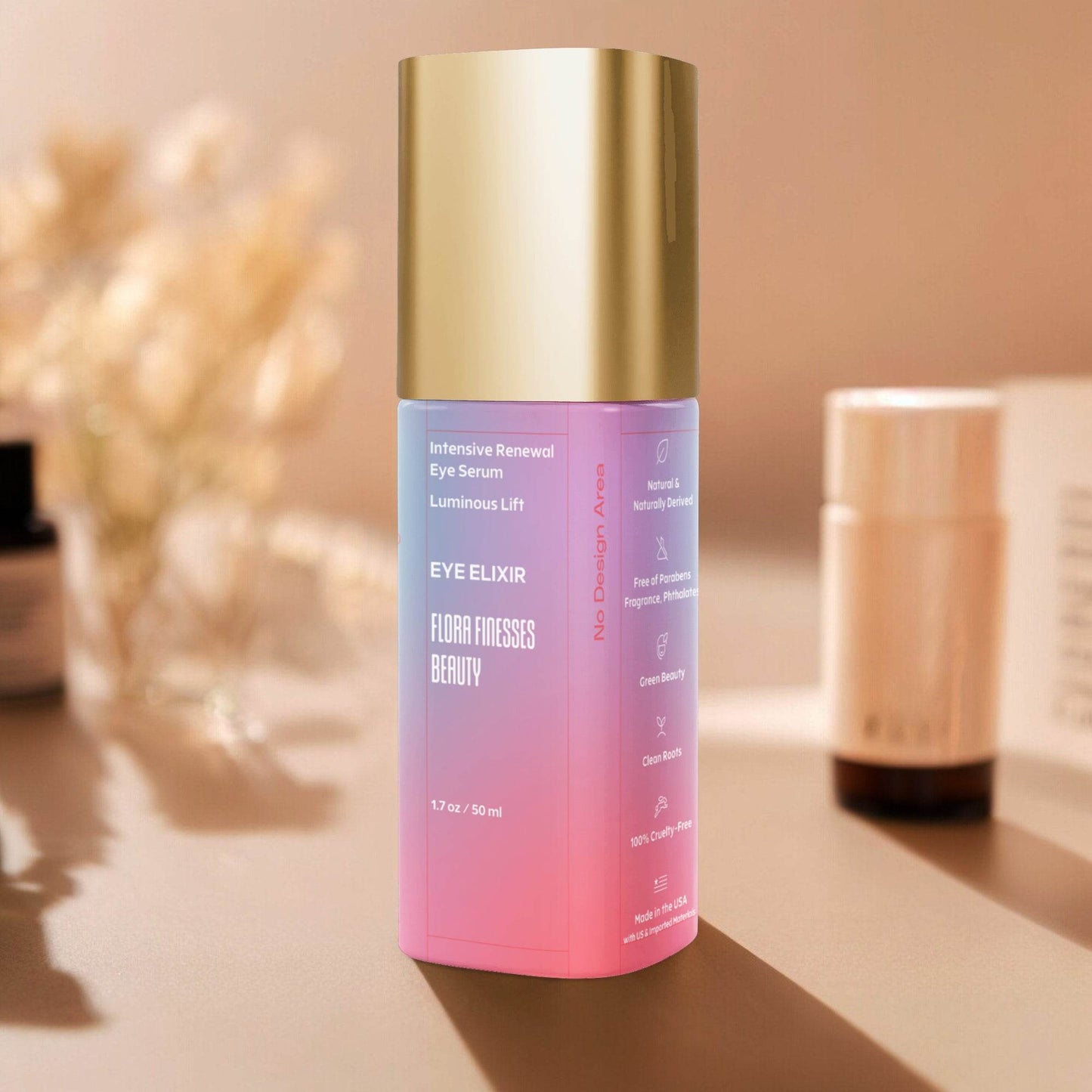 Intense Hydra Eye Serum Gold Cap - Flora finesses beauty