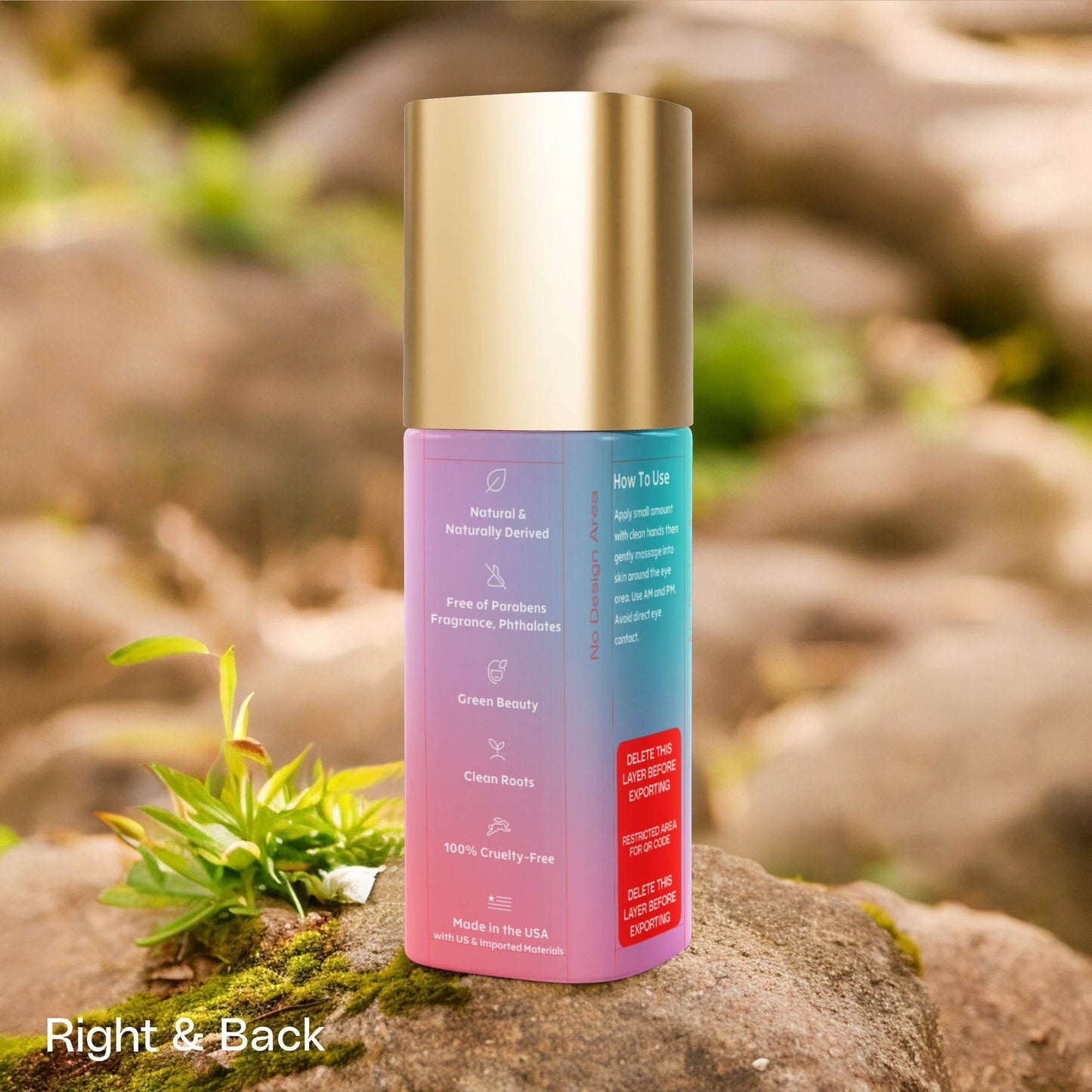 Intense Hydra Eye Serum Gold Cap - Flora finesses beauty