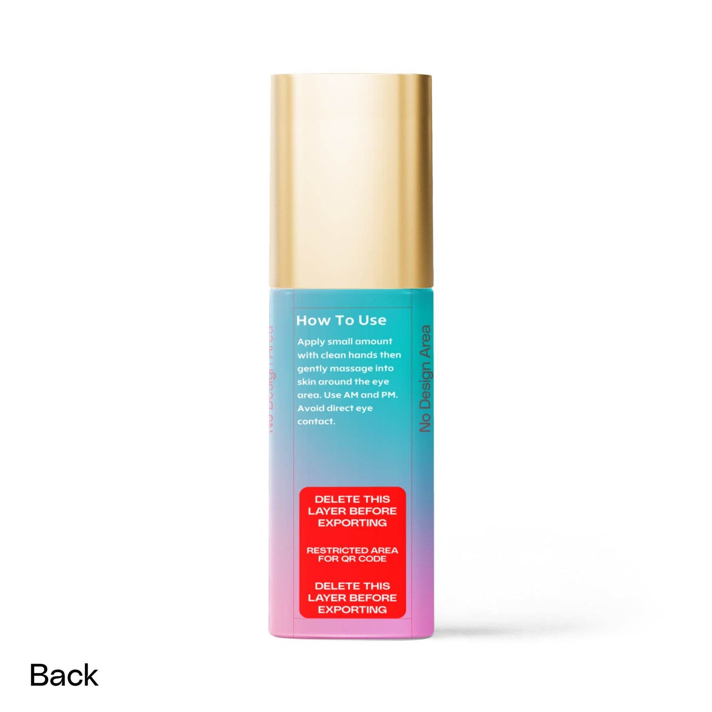 Intense Hydra Eye Serum Gold Cap - Flora finesses beauty