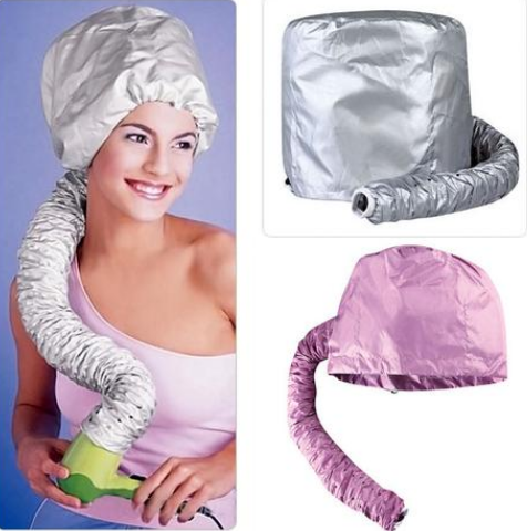 Hair Dryer Bonnet Hood - Flora Finesses Beauty