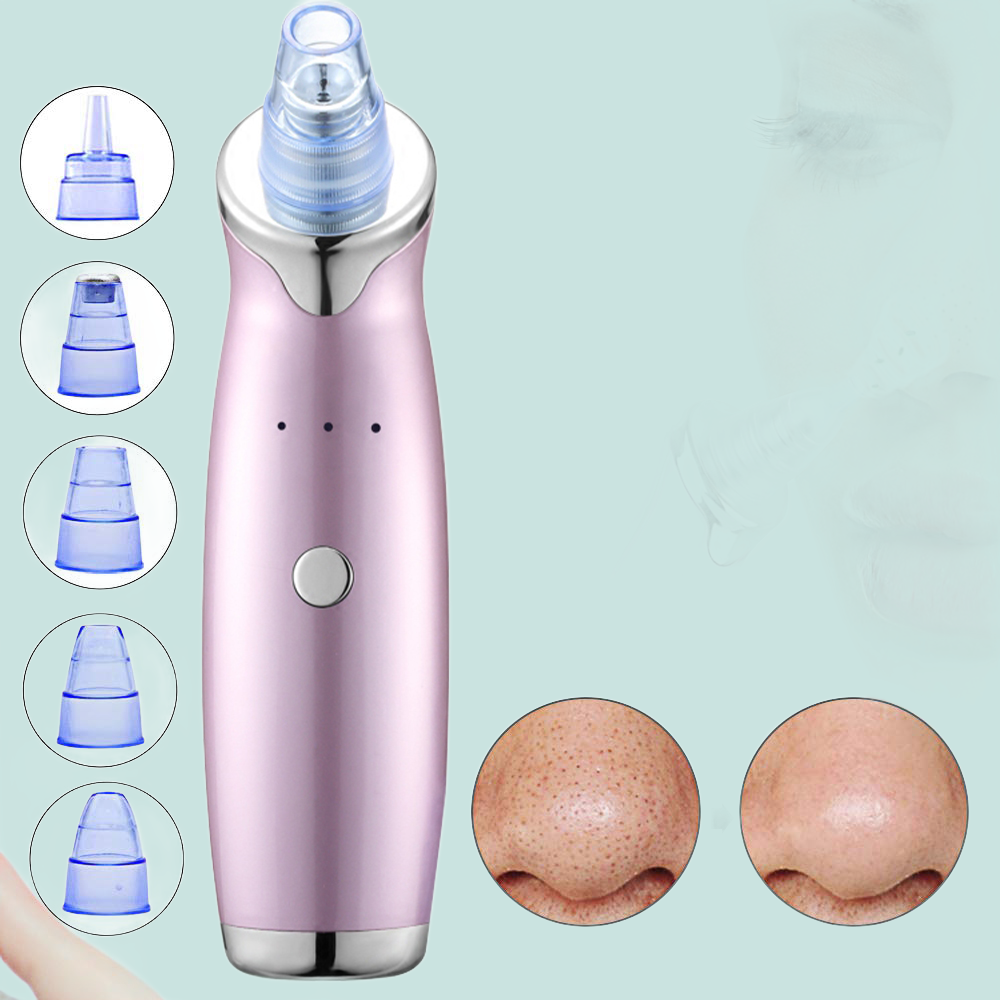 Electric Pore Vacuum & Blackhead Remover | Adjustable Suction & Diamond Dermabrasion Skin Cleaner - Flora finesses beauty