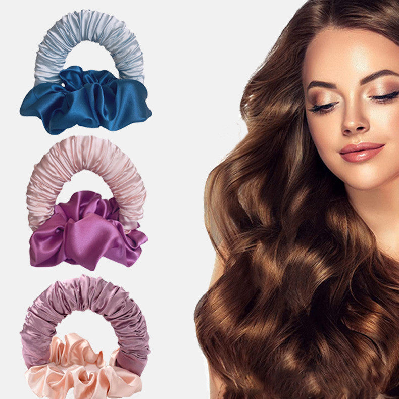 Effortless Elegance: Chic Lazy Updo Hair Band for Quick Stylish Looks - Flora finesses beauty