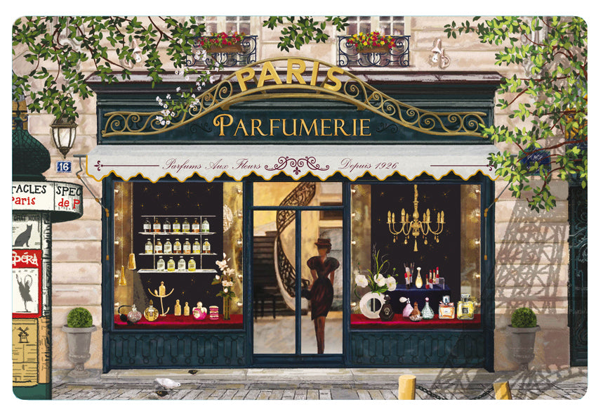 Set de table Parfumerie Paris Assortis 30 x 45