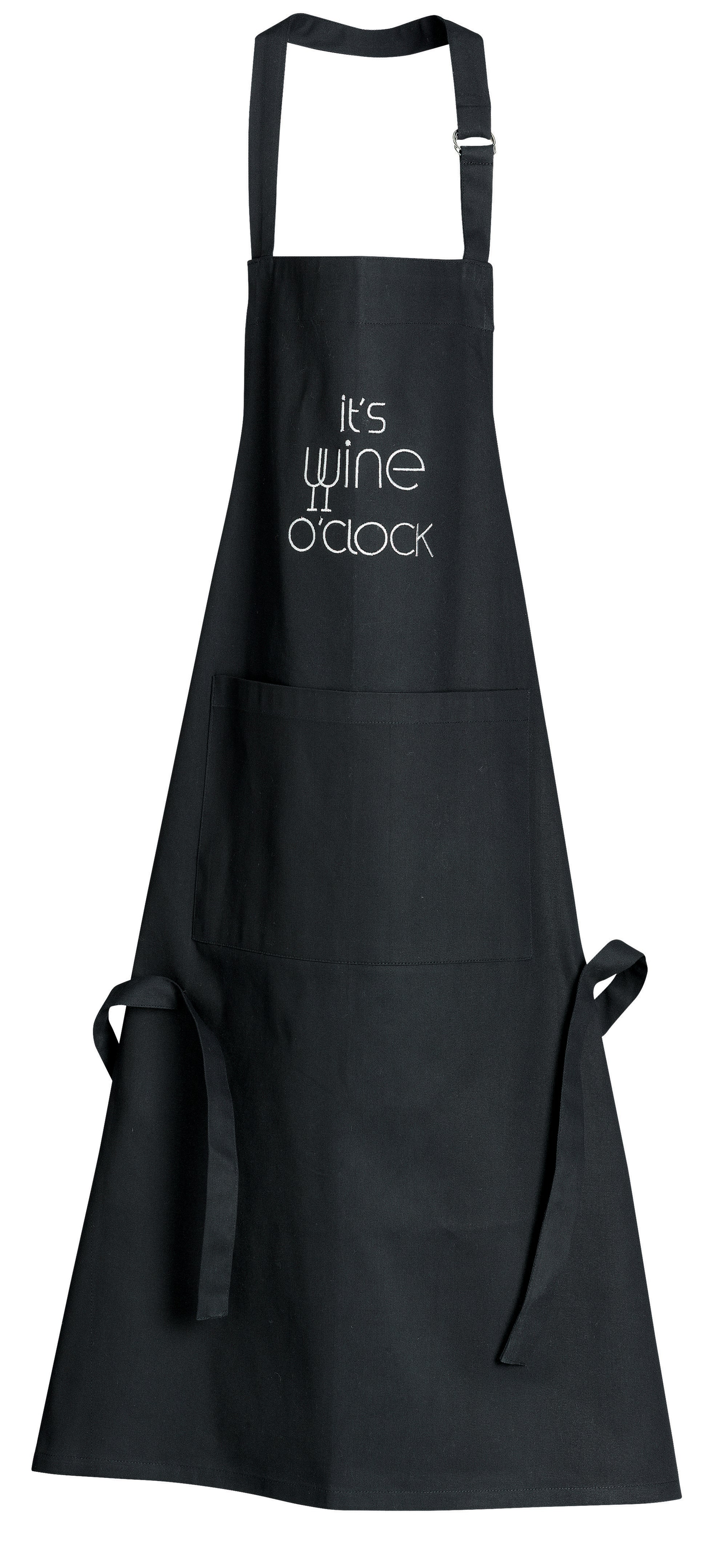 Tablier de cuisine Wine Noir 90 x 75