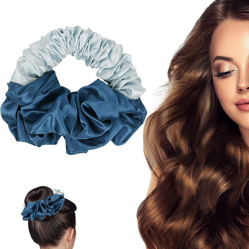 Effortless Elegance: Chic Lazy Updo Hair Band for Quick Stylish Looks - Flora finesses beauty