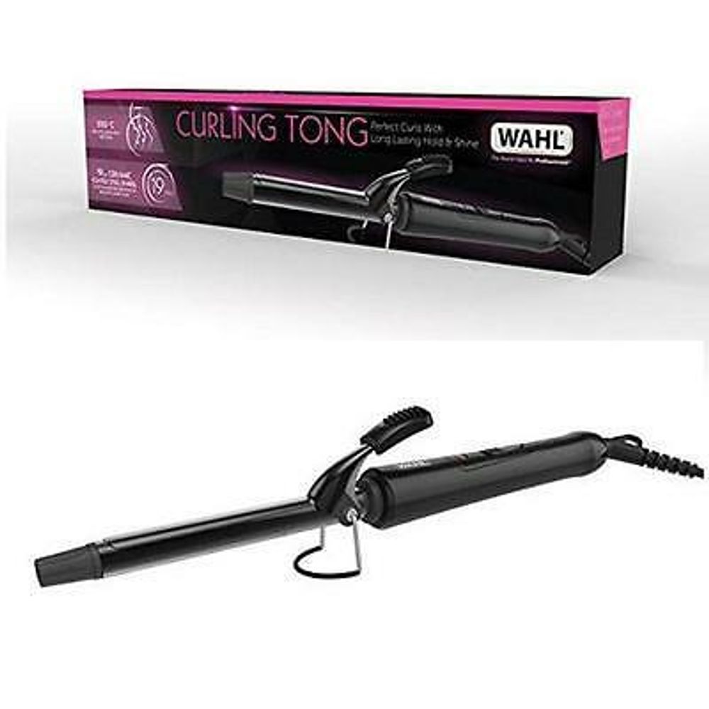 Wahl Ceramic Curling Tong Quick Heat, 19 mm