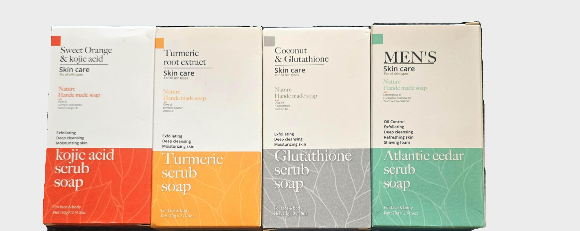 Glow Turmeric: Handmade Soap Bars for Dark Spots & Exfoliation - Flora finesses beauty