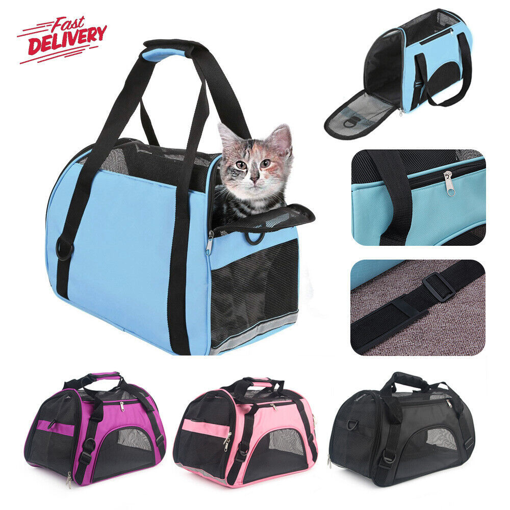 Large Pet Carrier Bag Foldable and Expandable Travel Solution